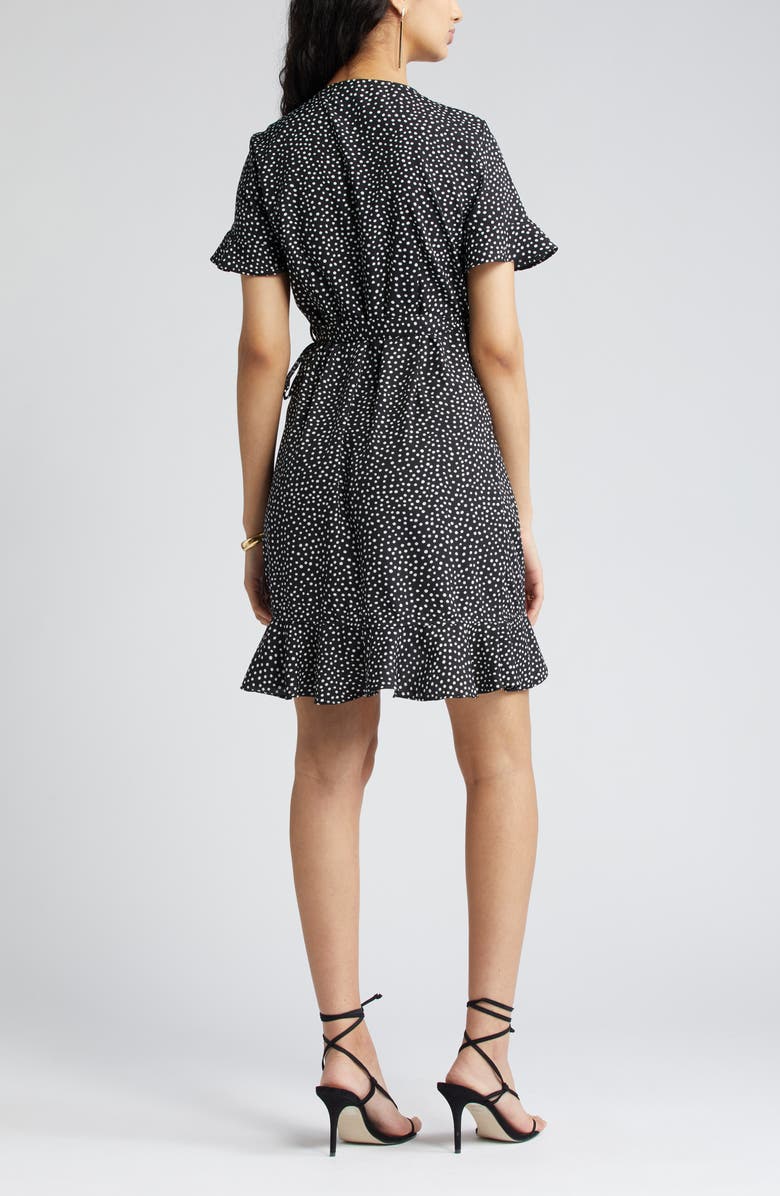 VERO MODA Henna Frill Wrap Dress, Alternate, color,