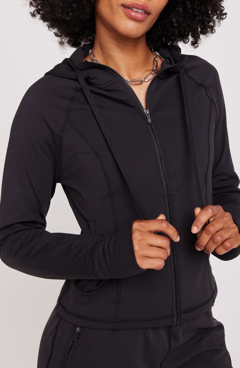 Spiritual Gangster Warm Core Zip Hoodie, Alternate, color,