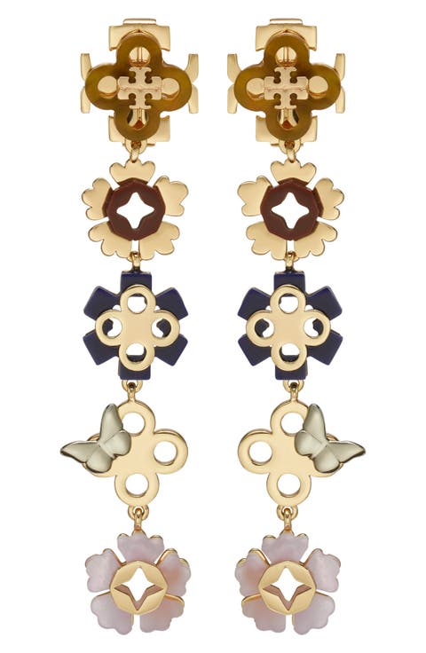 Forget Me Not Linear Earrings