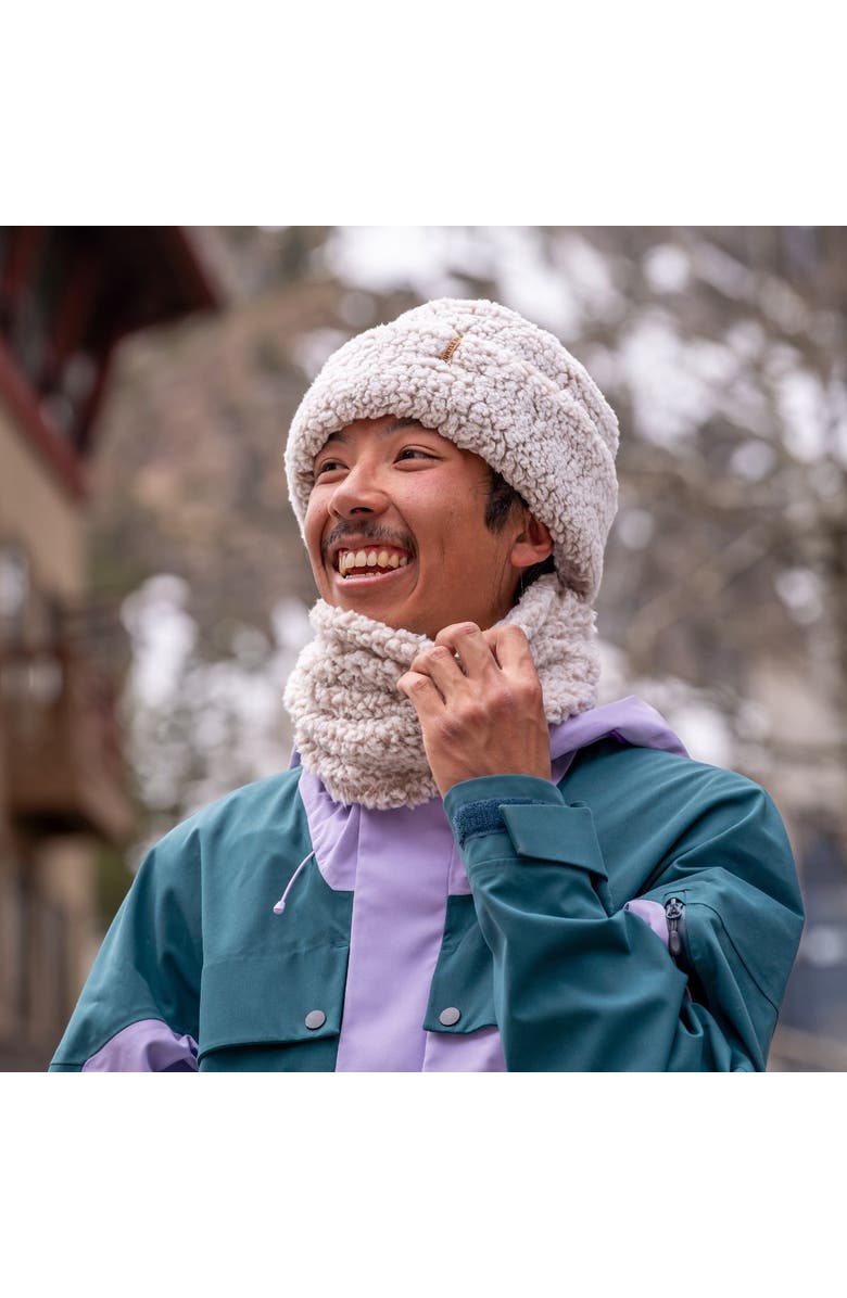 Turtle Fur Pipe Dream Fleece Neck Gaiter, Alternate, color, Black