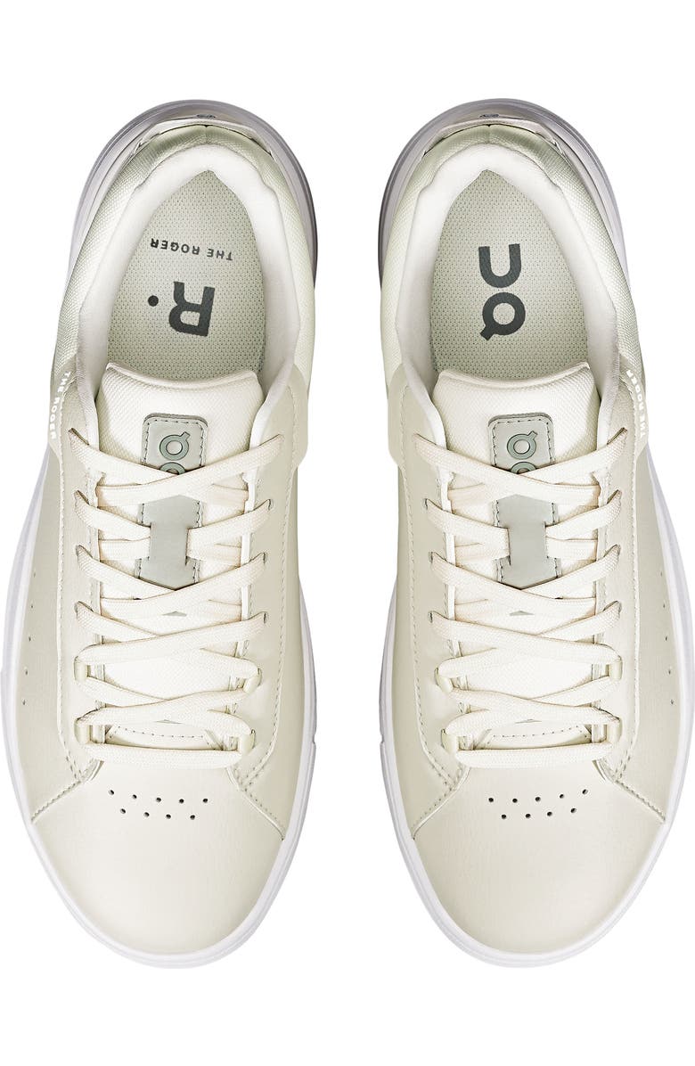 On THE ROGER Advantage Tennis Sneaker, Alternate, color, Ivory/ Ivory