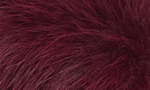 Apparis Esme Faux Fur Earmuffs In Burgundy