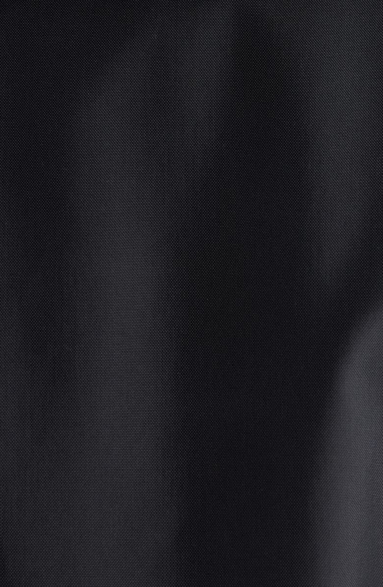 Balenciaga Large Fit Nylon Bomber Jacket, Alternate, color, 1000 Black