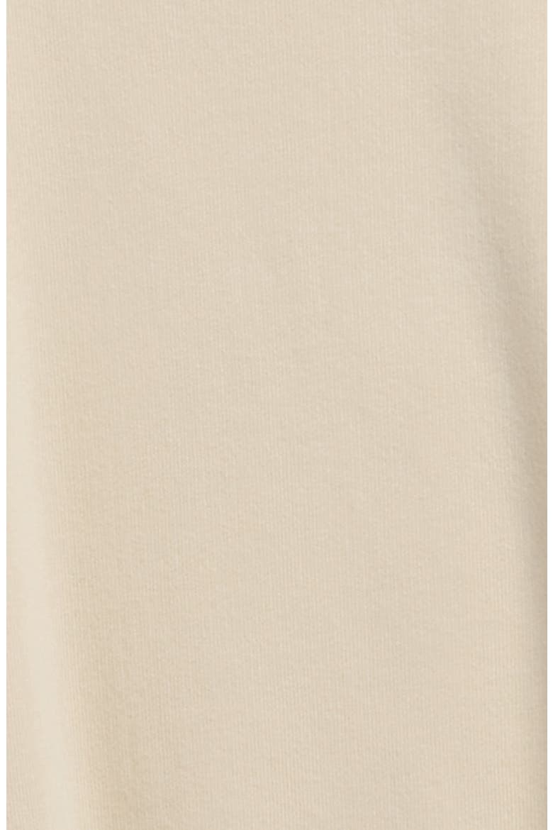 Set Sail Long Sleeve Cotton Fleece Bodysuit, Alternate, color, PEBBLE