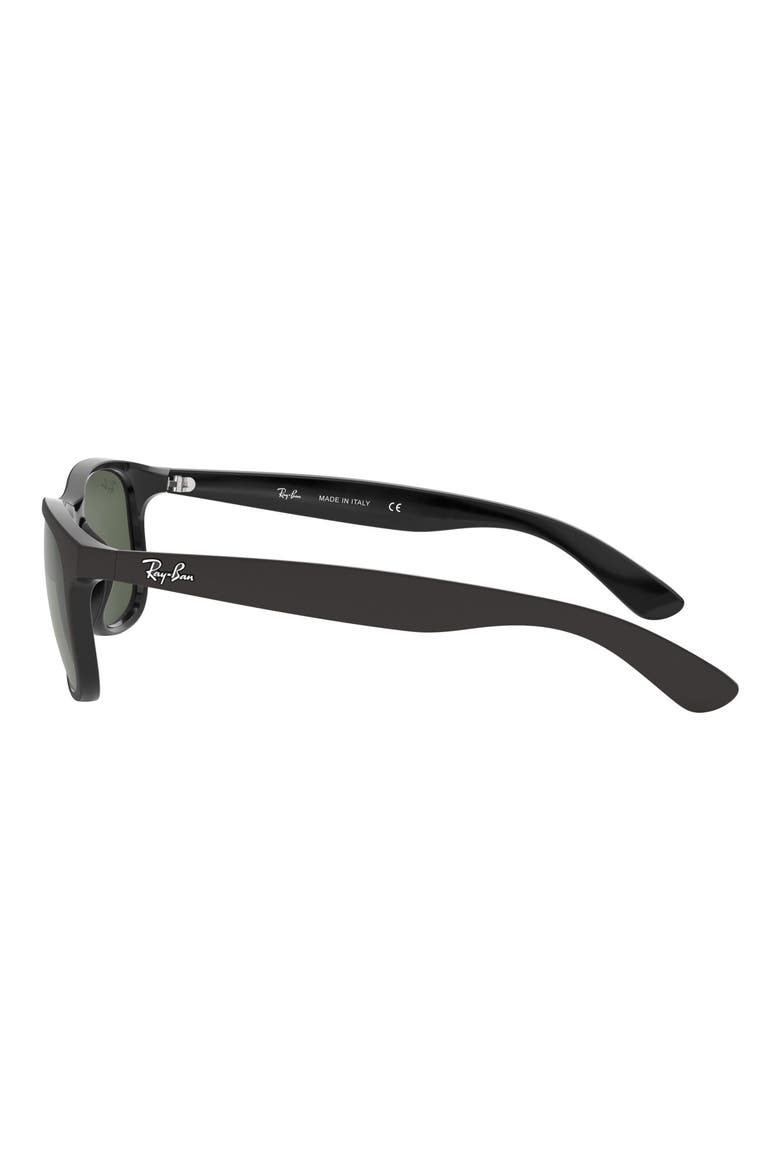 'Youngster' 55mm Sunglasses, Alternate, color, BLACK