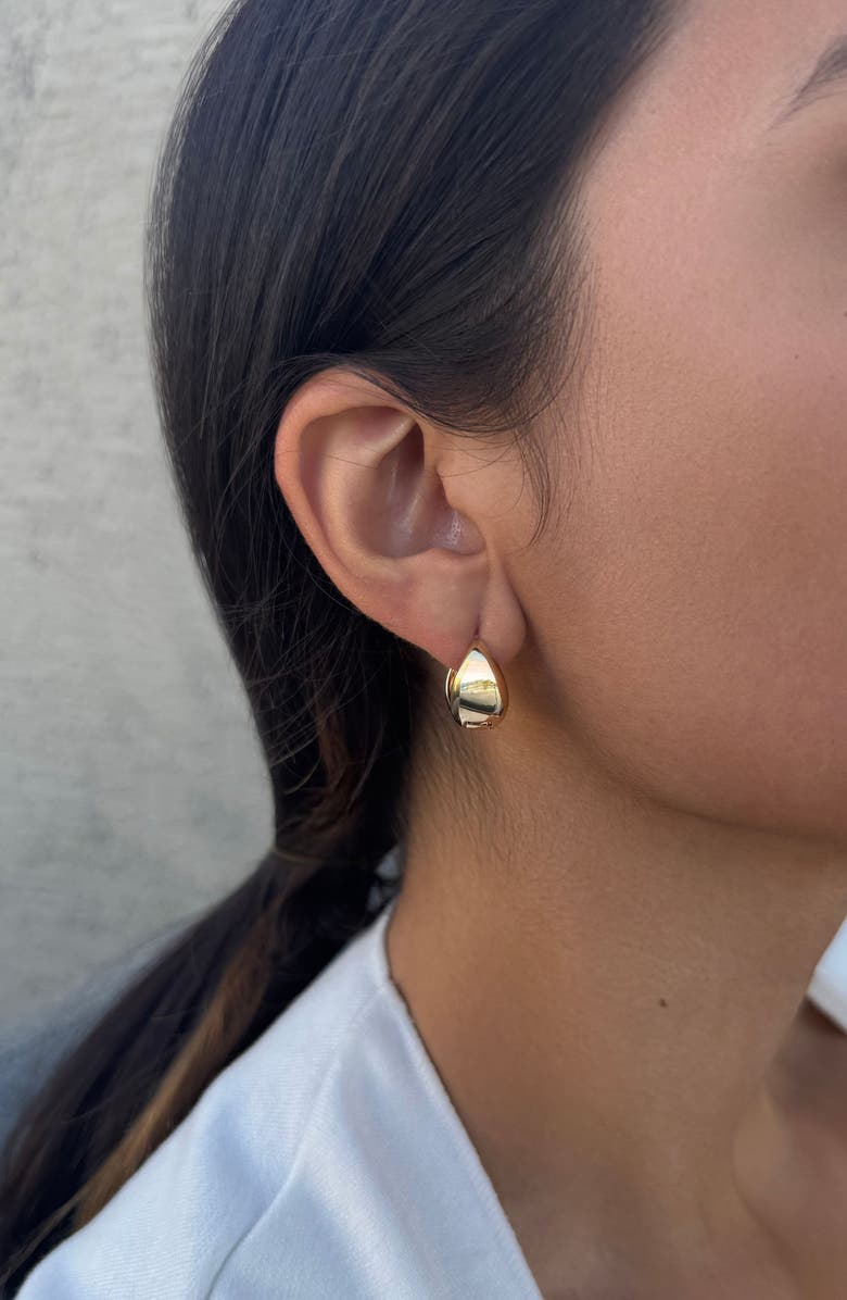 Adornia Graduated Huggie Hoop Earrings, Alternate, color, Gold