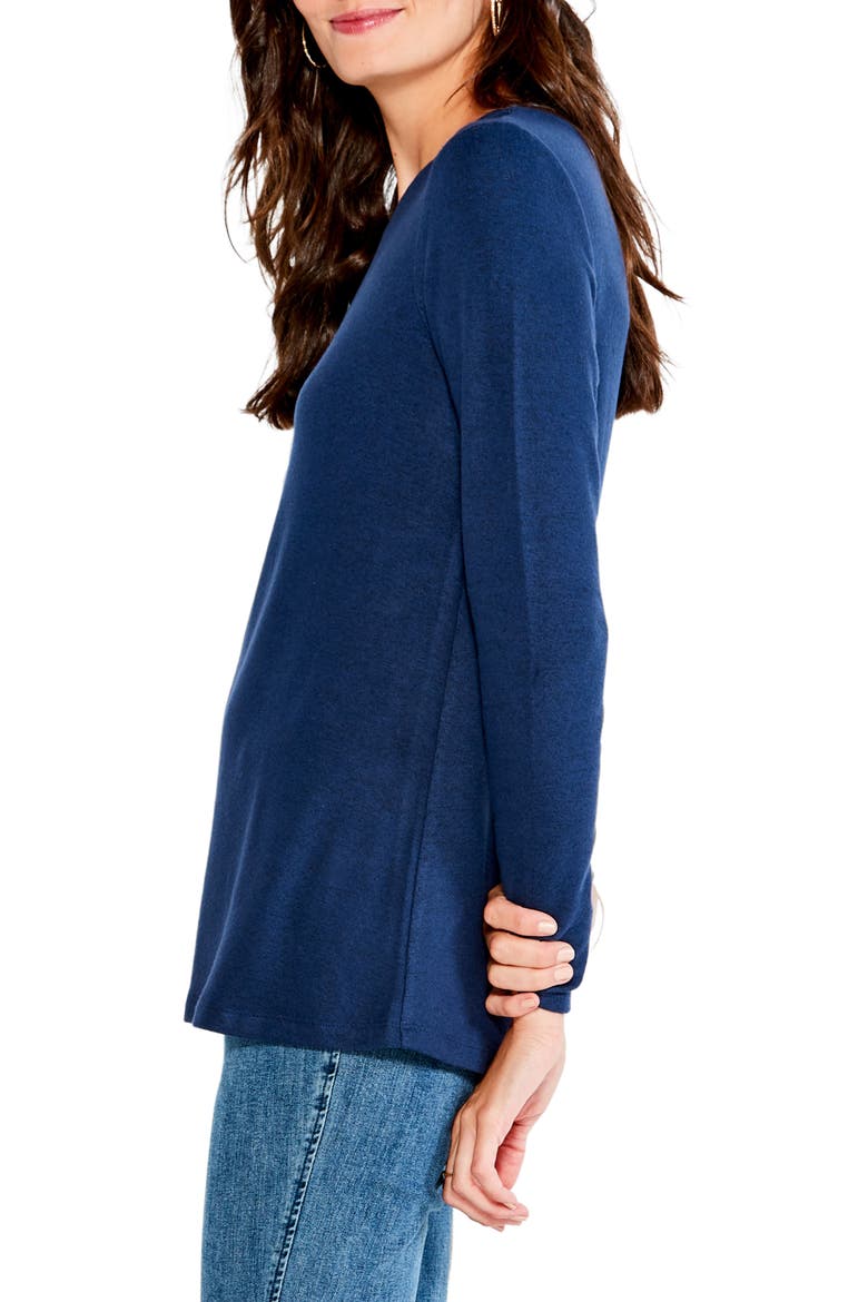 Sweet Dreams Knit Top, Alternate, color, DARK INDIGO