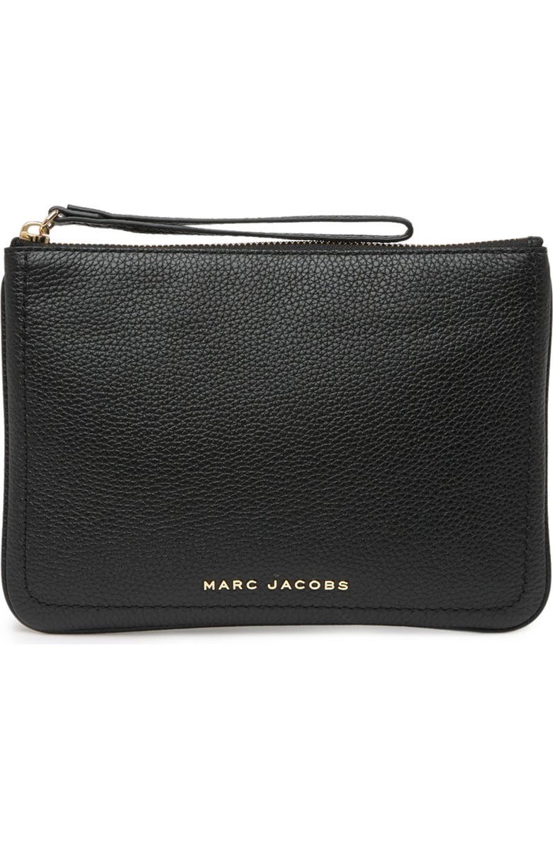 Marc Jacobs The Groove Leather Wristlet Clutch, Main, color,