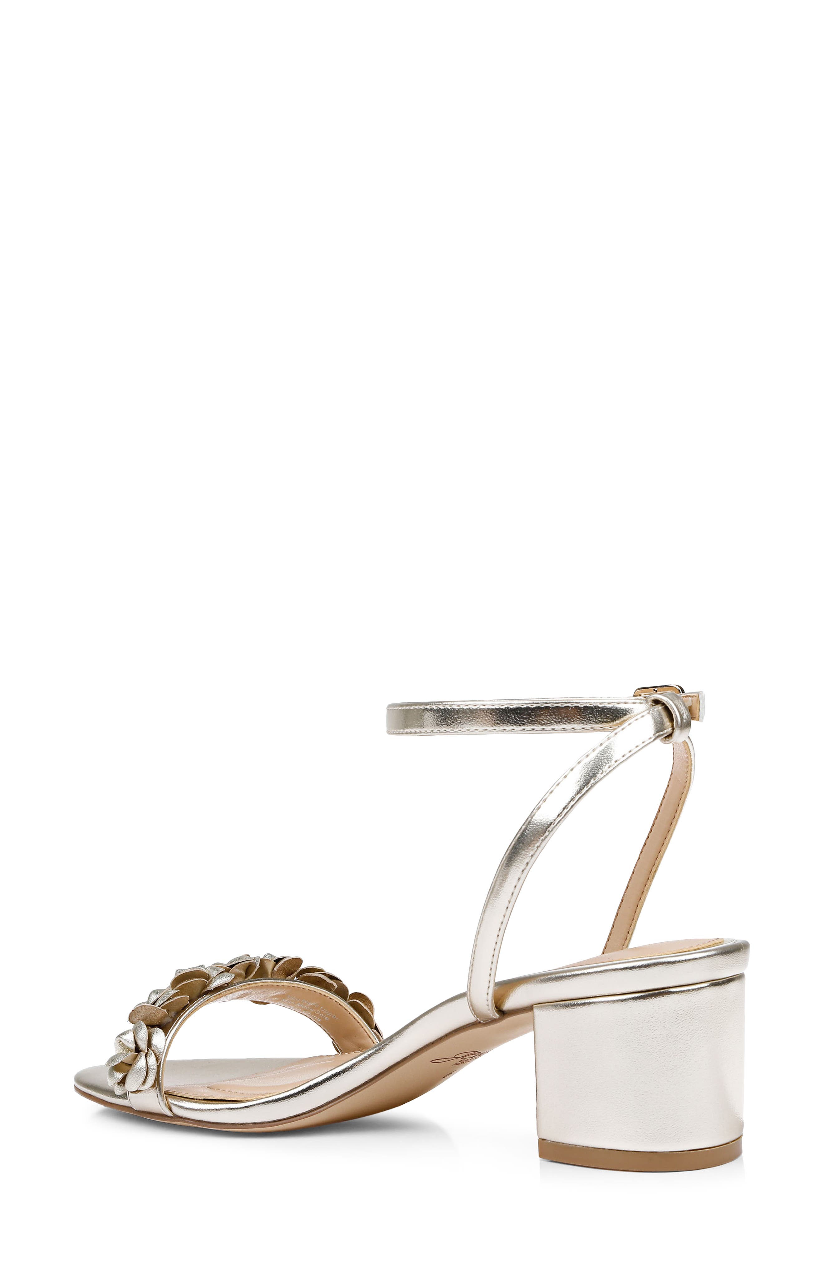 Sawyer Ankle Strap Sandal, Alternate, color, GOLD METALLIC
