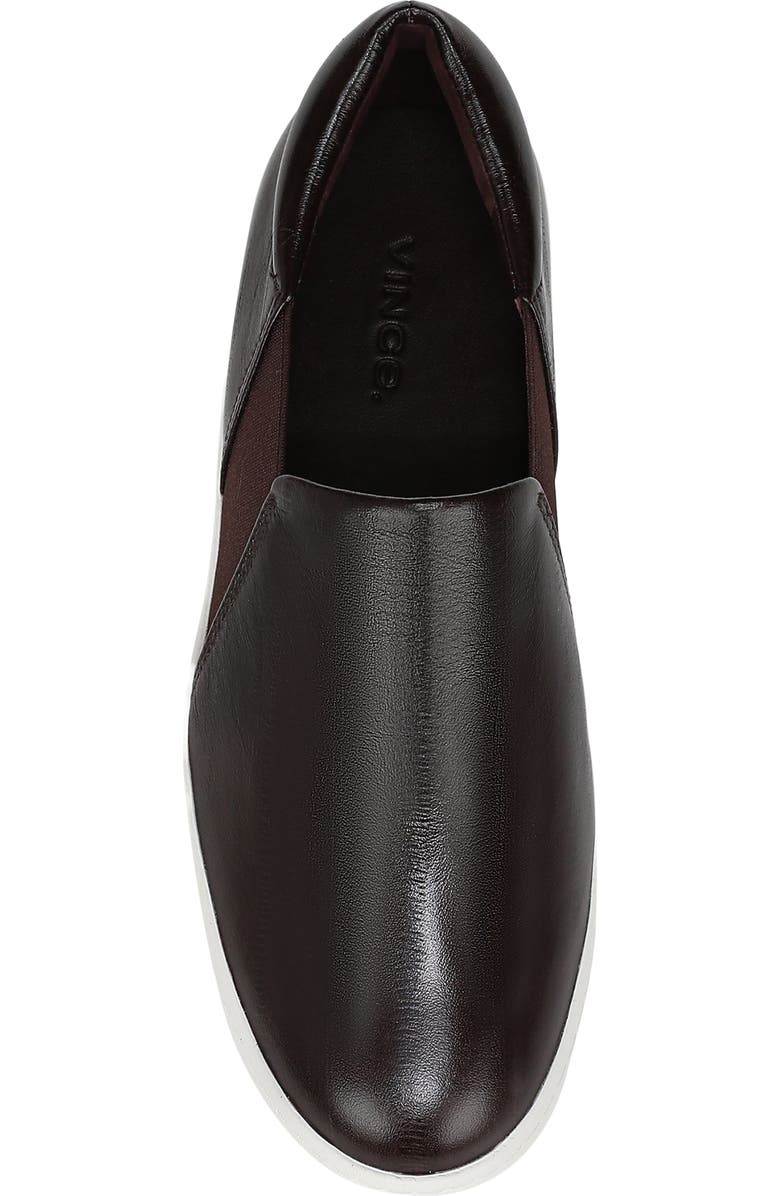 Vince Warren Platform Slip-On Sneaker, Alternate, color, Ganache