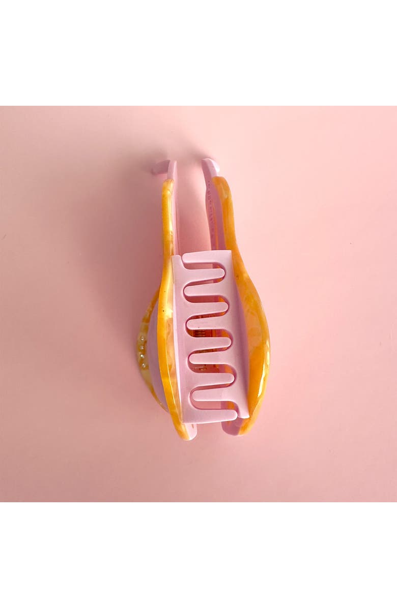 Centinelle Pink Squash Hair Claw, Alternate, color,