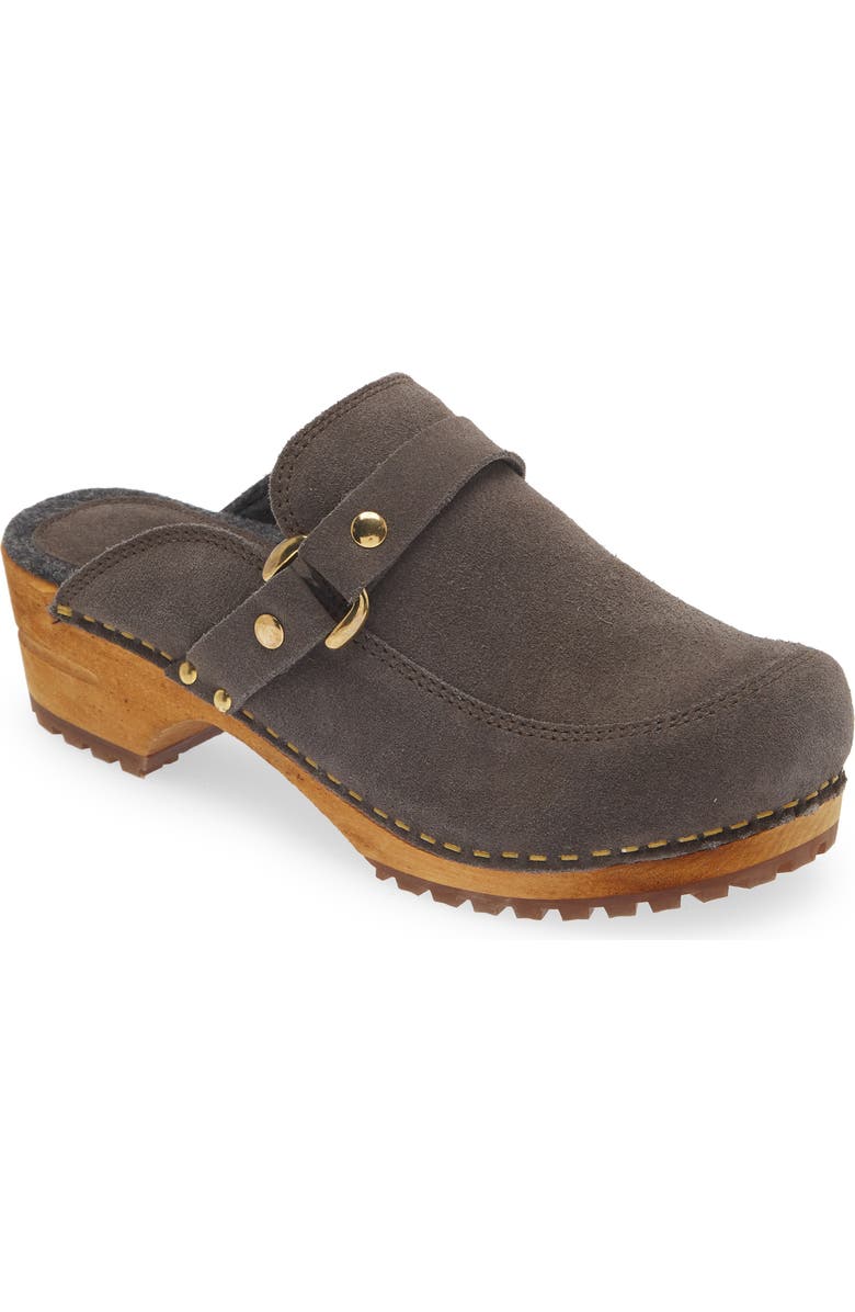 Sanita Lissy Clog, Main, color, Dark Grey