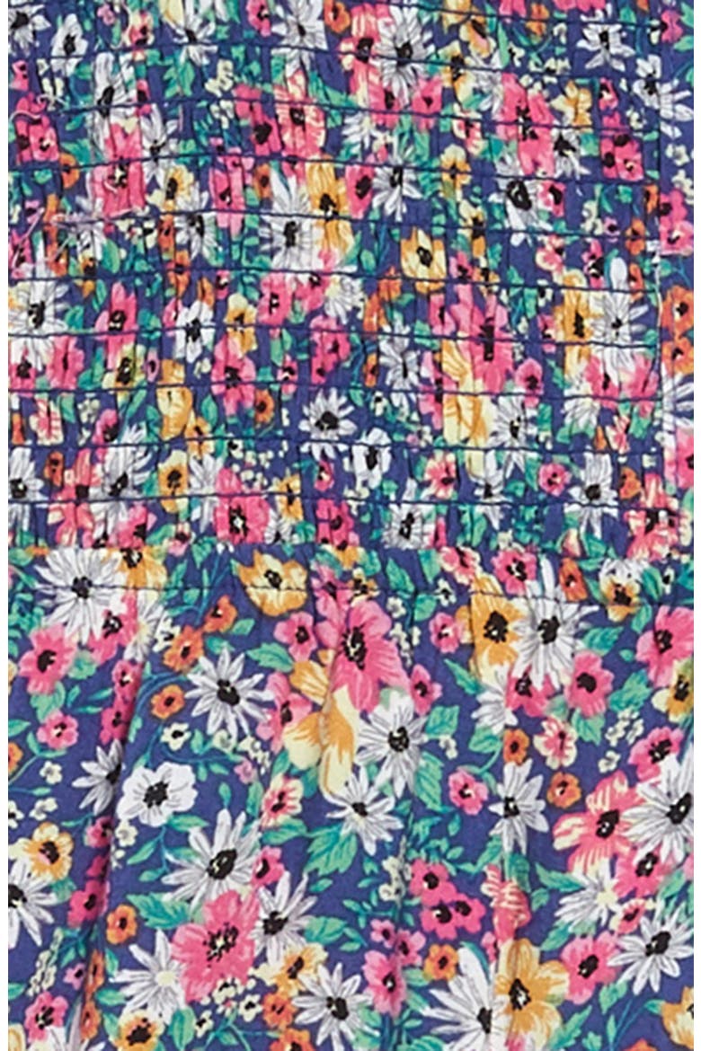 Floral Print Jumpsuit, Alternate, color, BLUE FLORAL