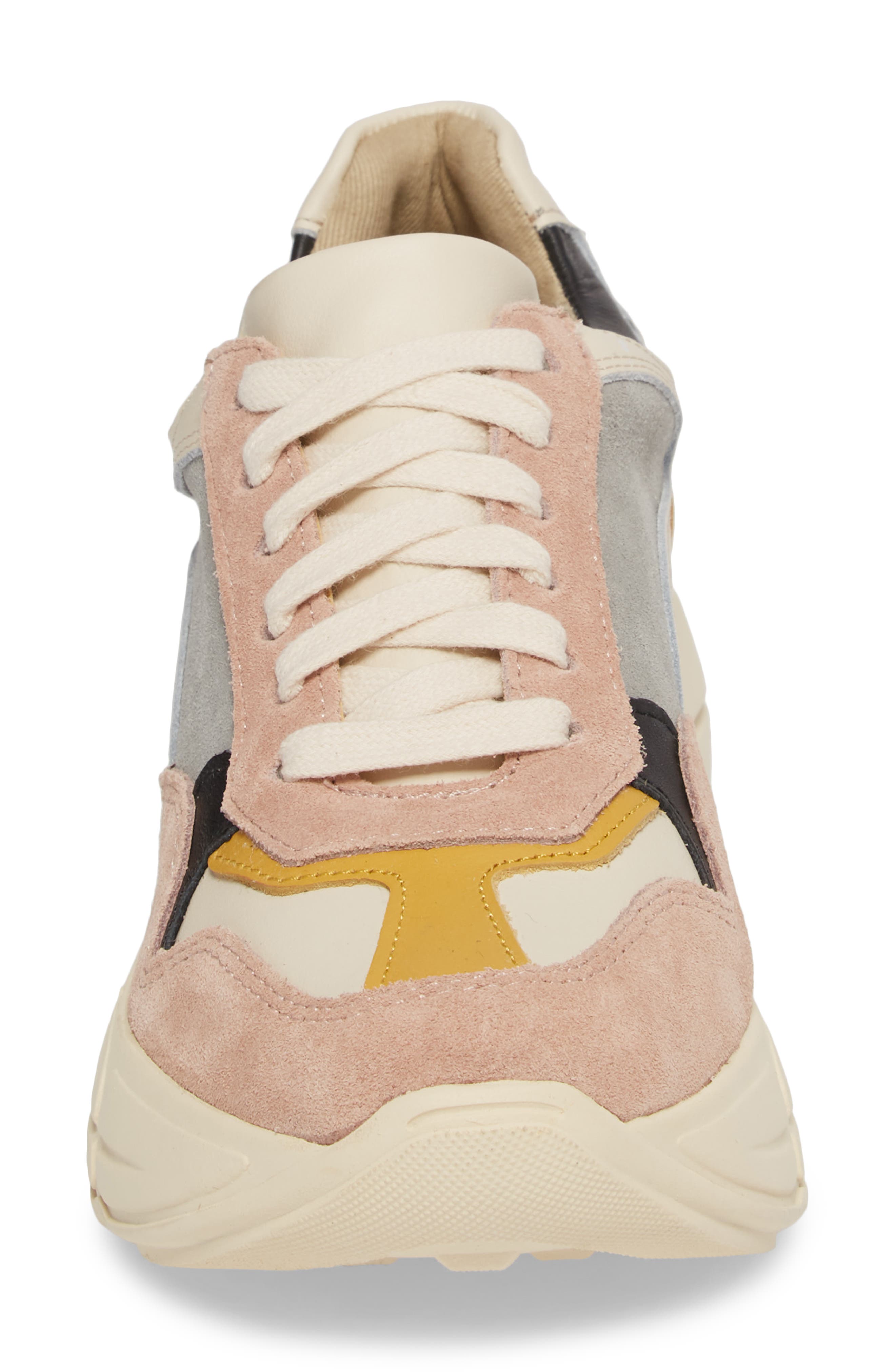 Memory Platform Wedge Sneaker, Alternate, color, PINK MULTI