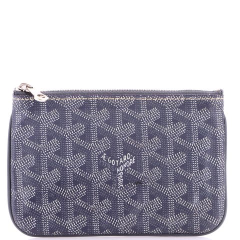 Senat Zip Pouch Coated Canvas Mini