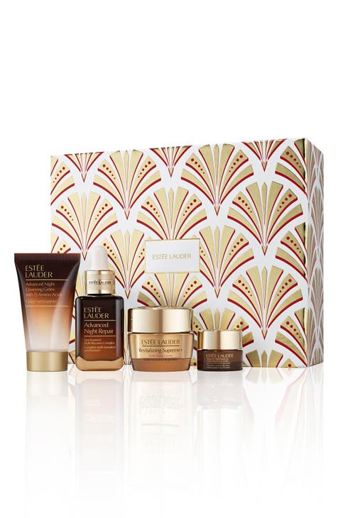 Estee Lauder 2021 Holiday Resilience 10 Piece Gift Set Box - Missing 2 (1 Eye) outlet