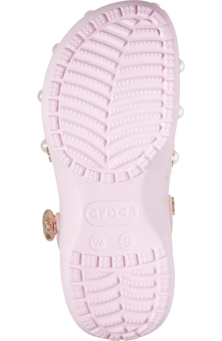 CROCS x LoveShackFancy Embellished Platform Clog, Alternate, color, Ballerina Pink