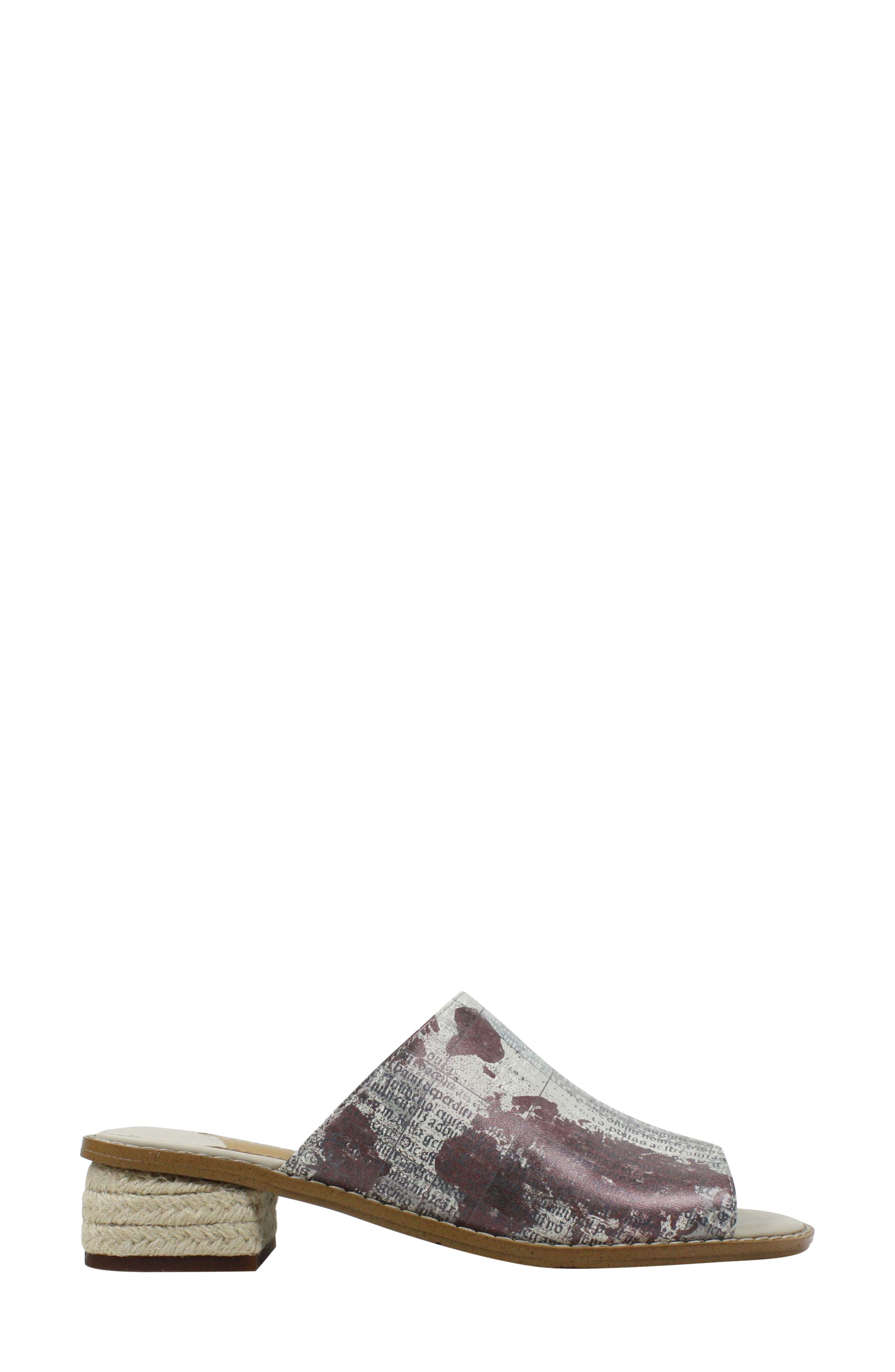 Cassio Slide Sandal, Alternate, color, EARTH TONE MULTI SYNTHETIC