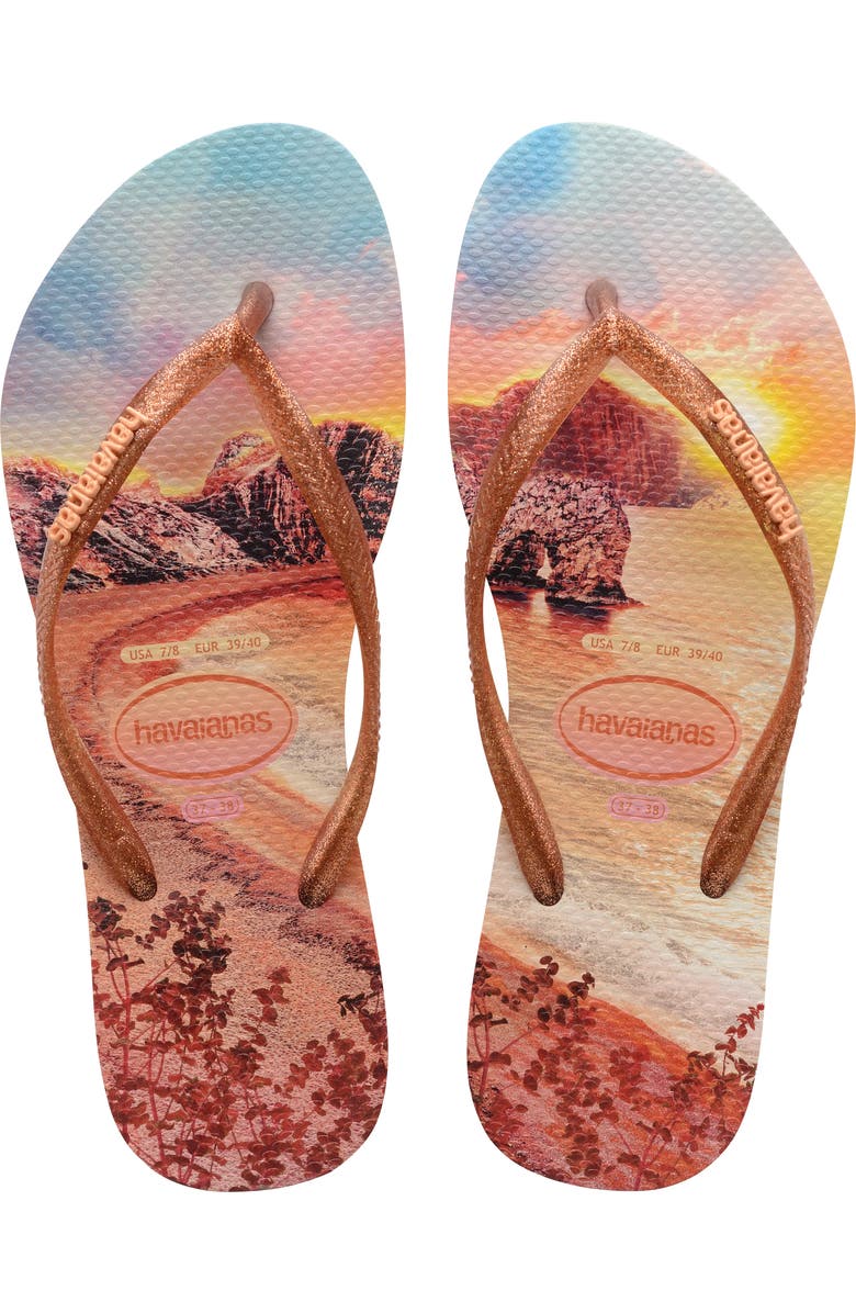 Havaianas 'Slim Paisage' Flip Flop, Main, color,