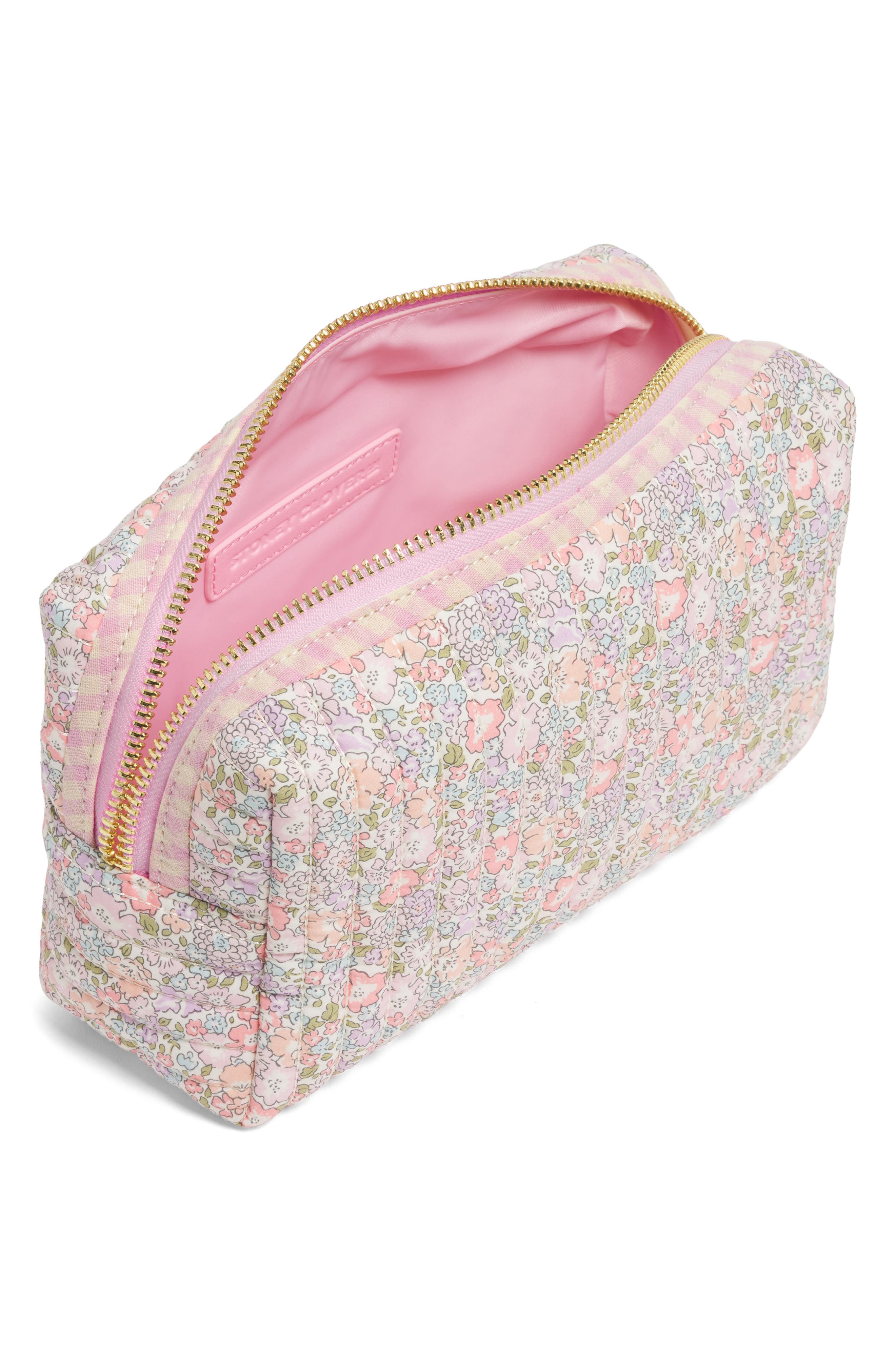 Stoney Clover Lane x Liberty Small Quilted Cotton Pouch, Alternate, color, Michelle