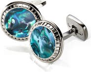 M-Clip® Abalone Cuff Links