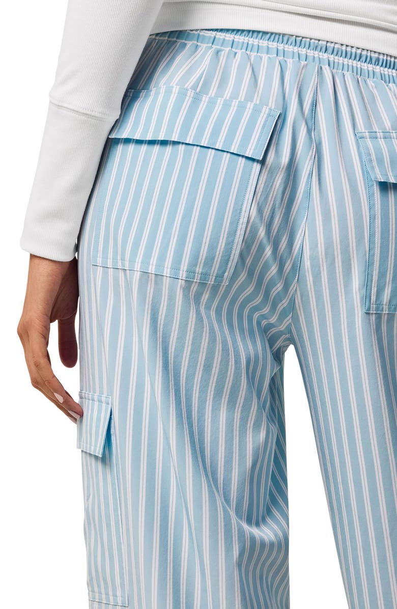 Greyson Windsor Stripe Ashe Cargo Pants, Alternate, color, Air