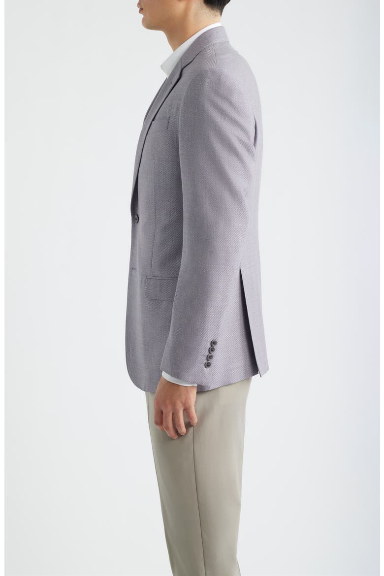 Light Purple Virgin Wool Sport Coat, Alternate, color, LILAC