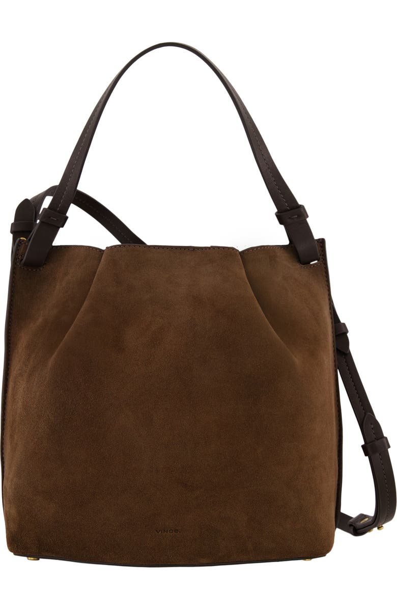 Vince Ava Crossbody Bag, Main, color, Chocolate