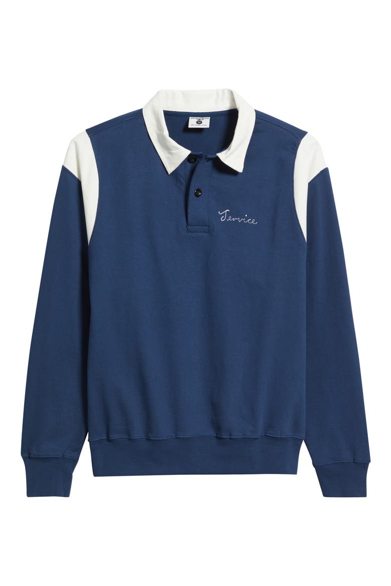 Bistro Polo, Alternate, color, NAVY