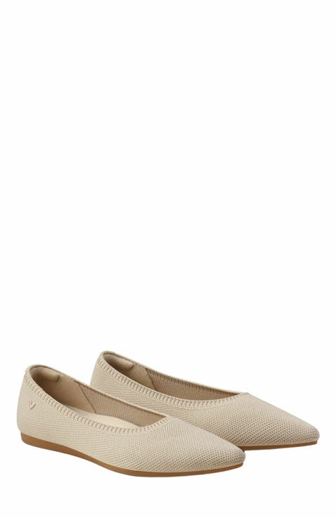 Pointed-Toe Ballet Flats (Aria 5°)