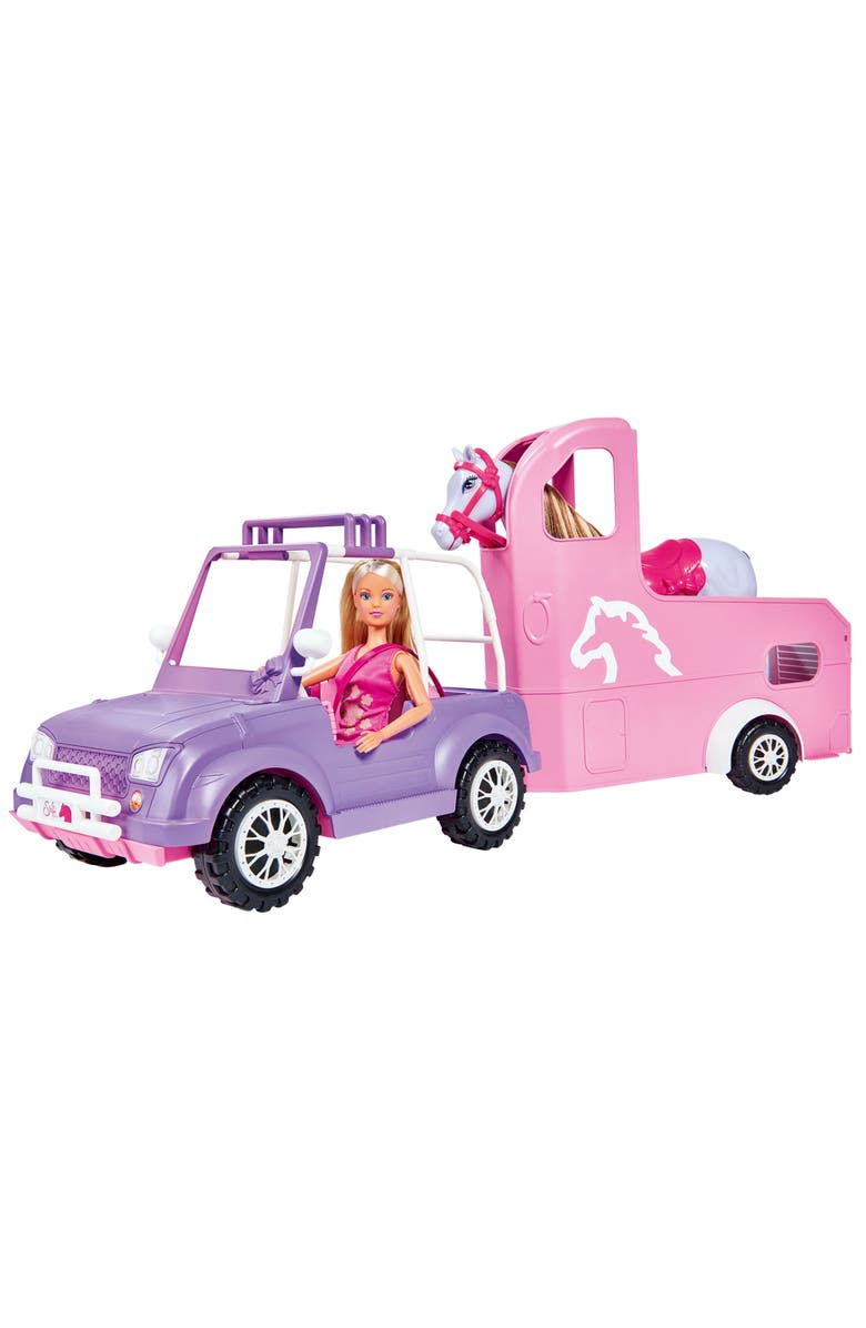 Simba Toys Steffi Love Horse Trailer, Main, color, Multicolored