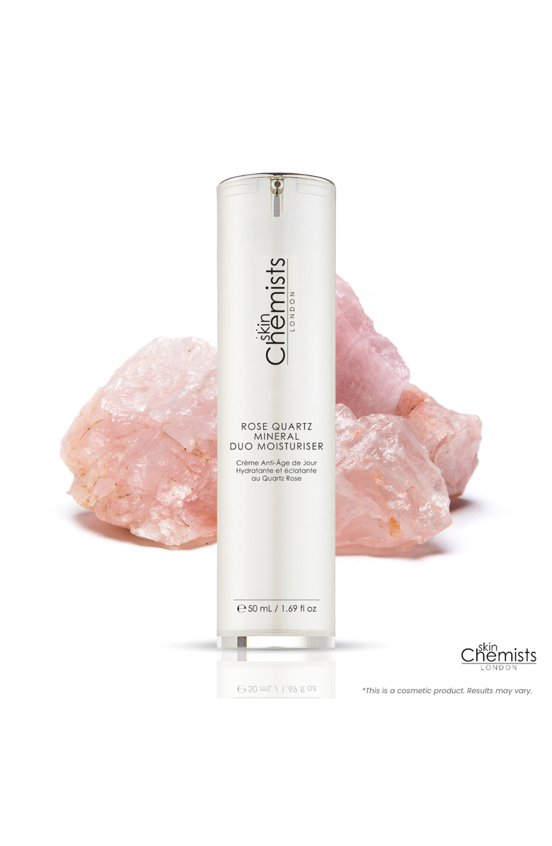 SKINCHEMISTS Rose Quartz Duo Moisturiser 50ml Twin Value Savings Pack, Alternate, color, White