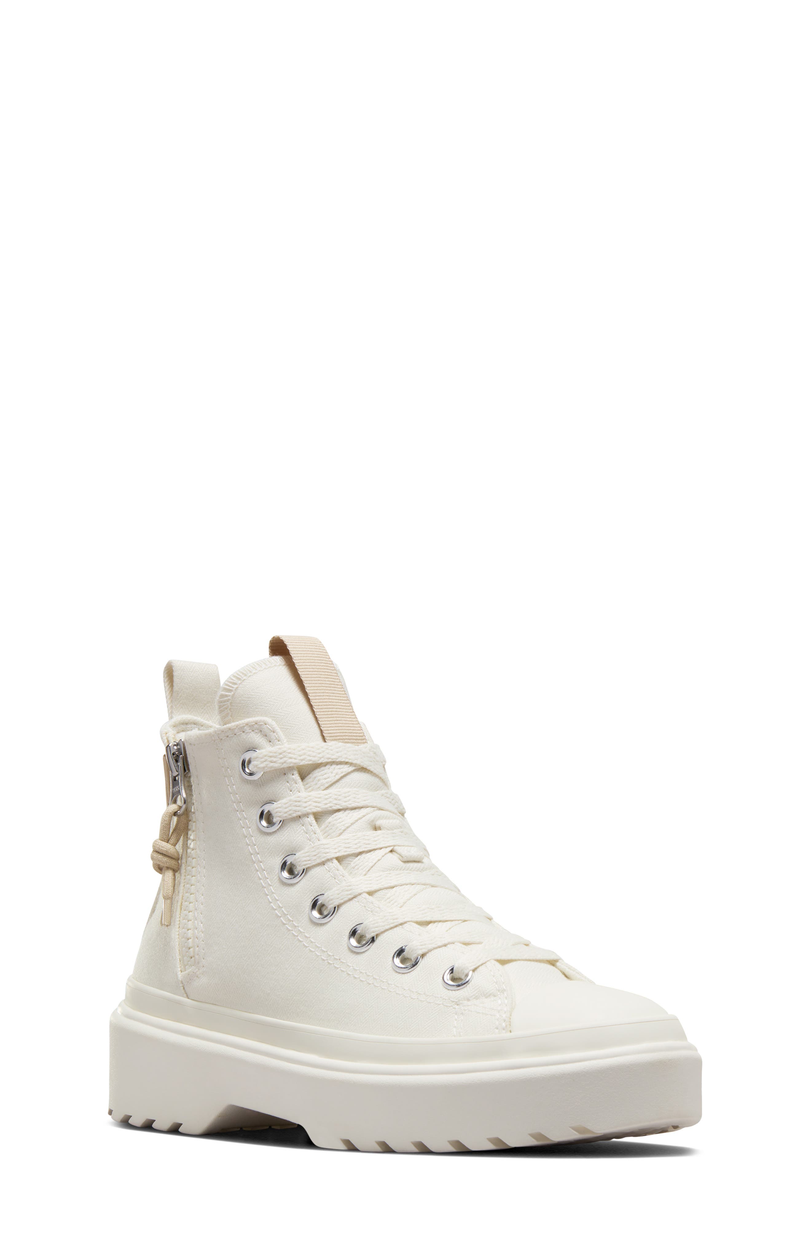 Converse Kids' Chuck Taylor<sup>®</sup> All Star<sup>®</sup> Lugged High Top Sneaker, Main, color, 