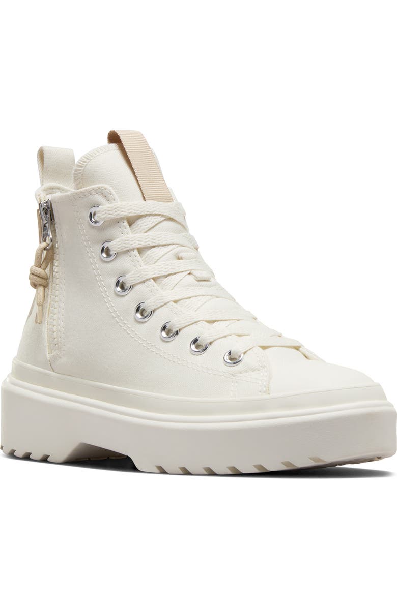 Converse Kids' Chuck Taylor<sup>®</sup> All Star<sup>®</sup> Lugged High Top Sneaker, Main, color,