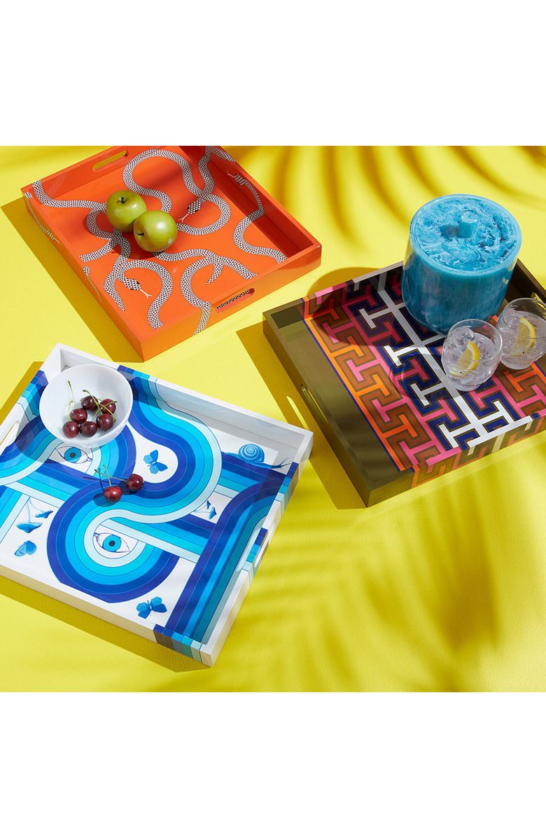 Jonathan Adler Madrid Lacquer Tray, Alternate, color, 