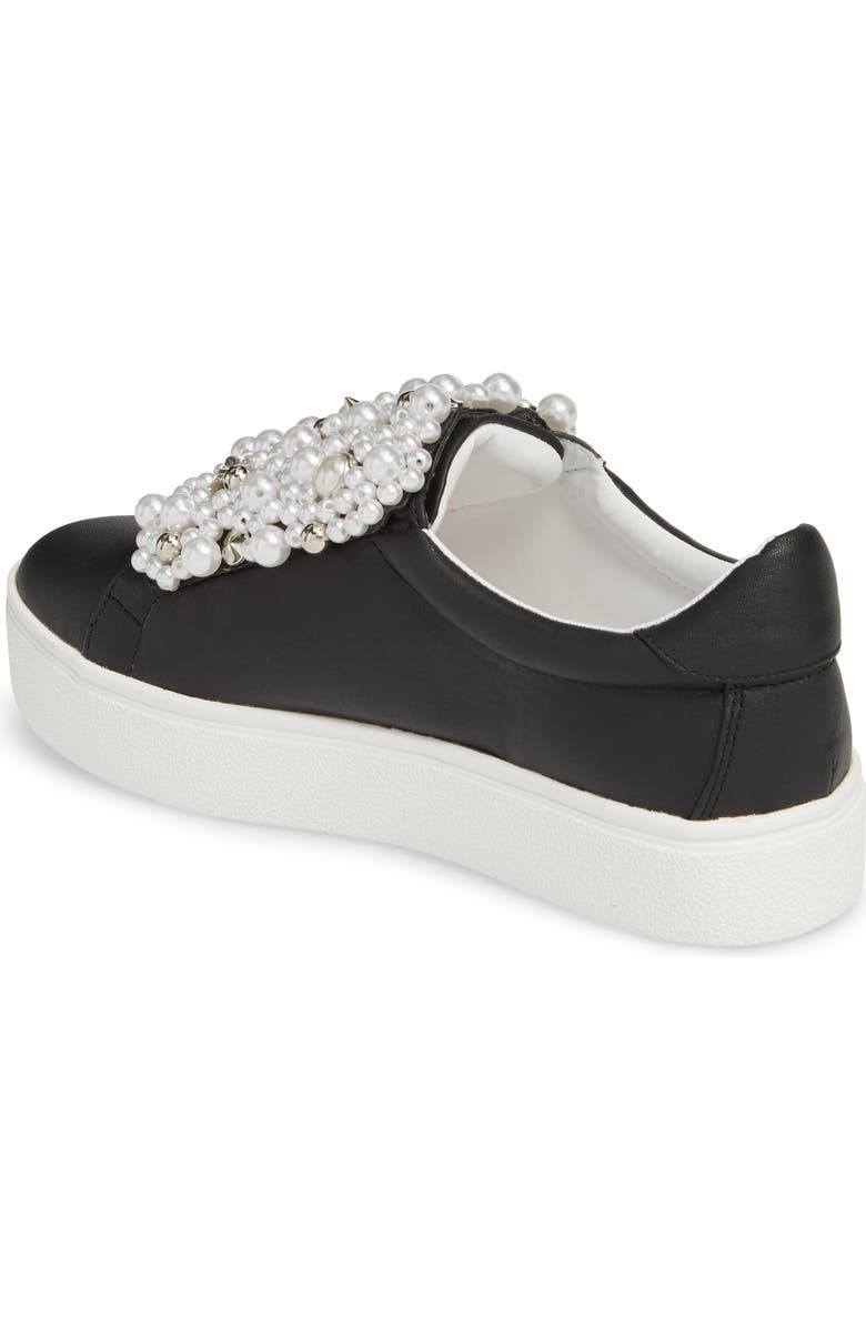 Steve Madden Lion Embellished Slip-On Platform Sneaker, Alternate, color,