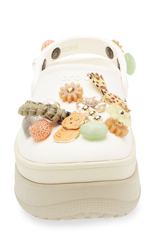 Crocs Classic Stacked Clog In Gray
