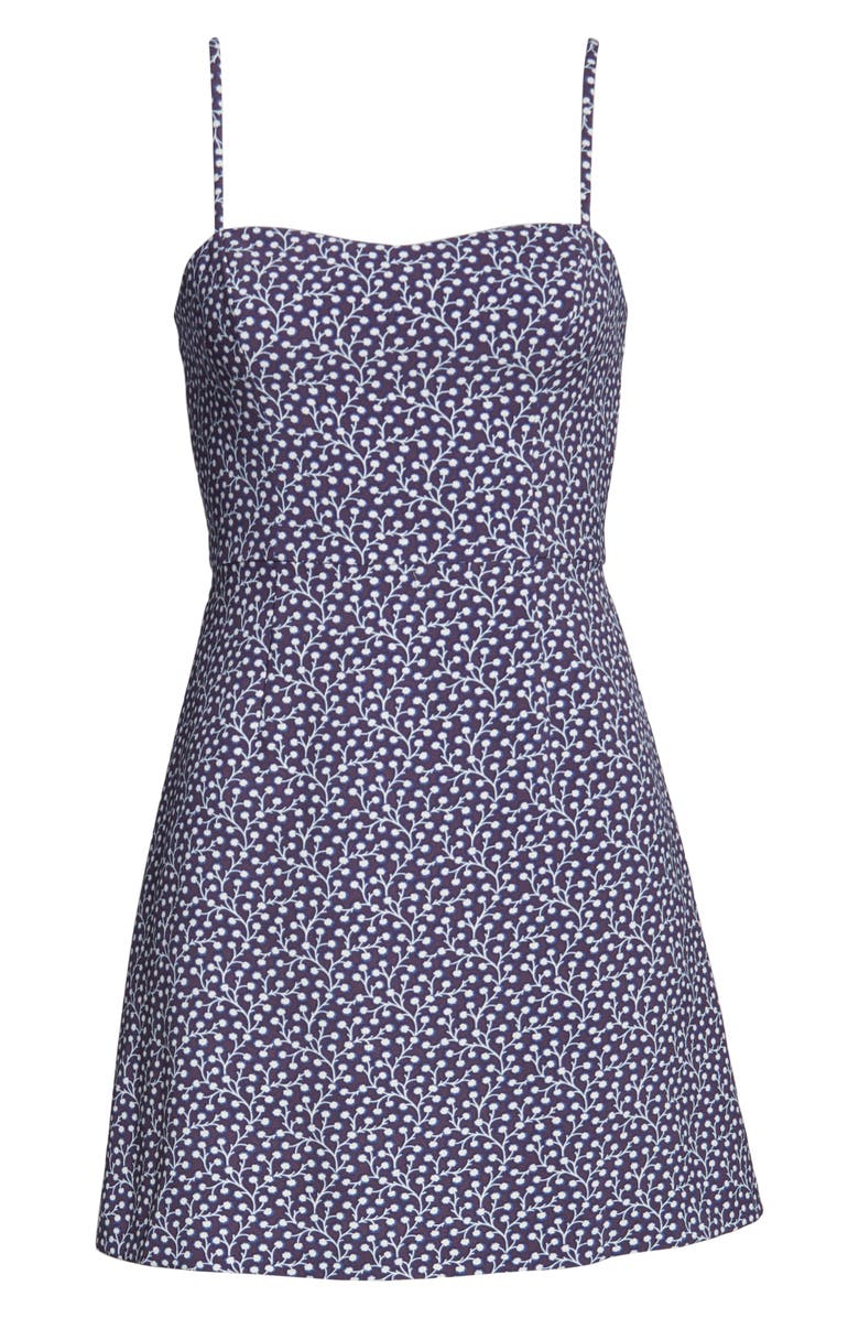 French Connection Elao Printed Mini Dress, Alternate, color, 