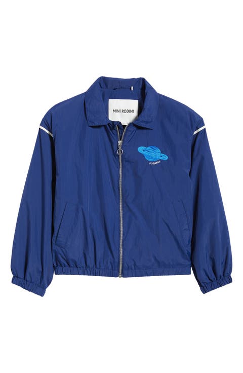 Kids' Planet Embroidered Recycled Nylon Jacket (Little Kid & Big Kid)