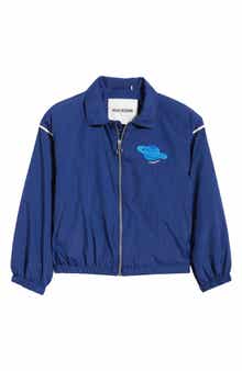 Kids' Planet Embroidered Recycled Nylon Jacket