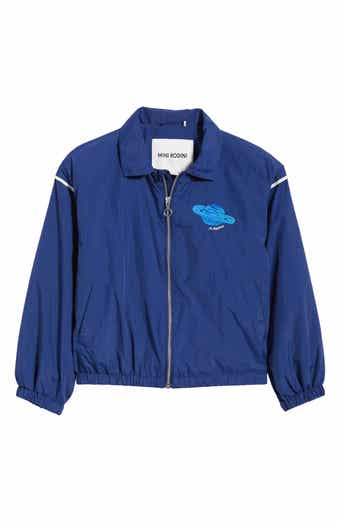 Kids' Planet Embroidered Recycled Nylon Jacket