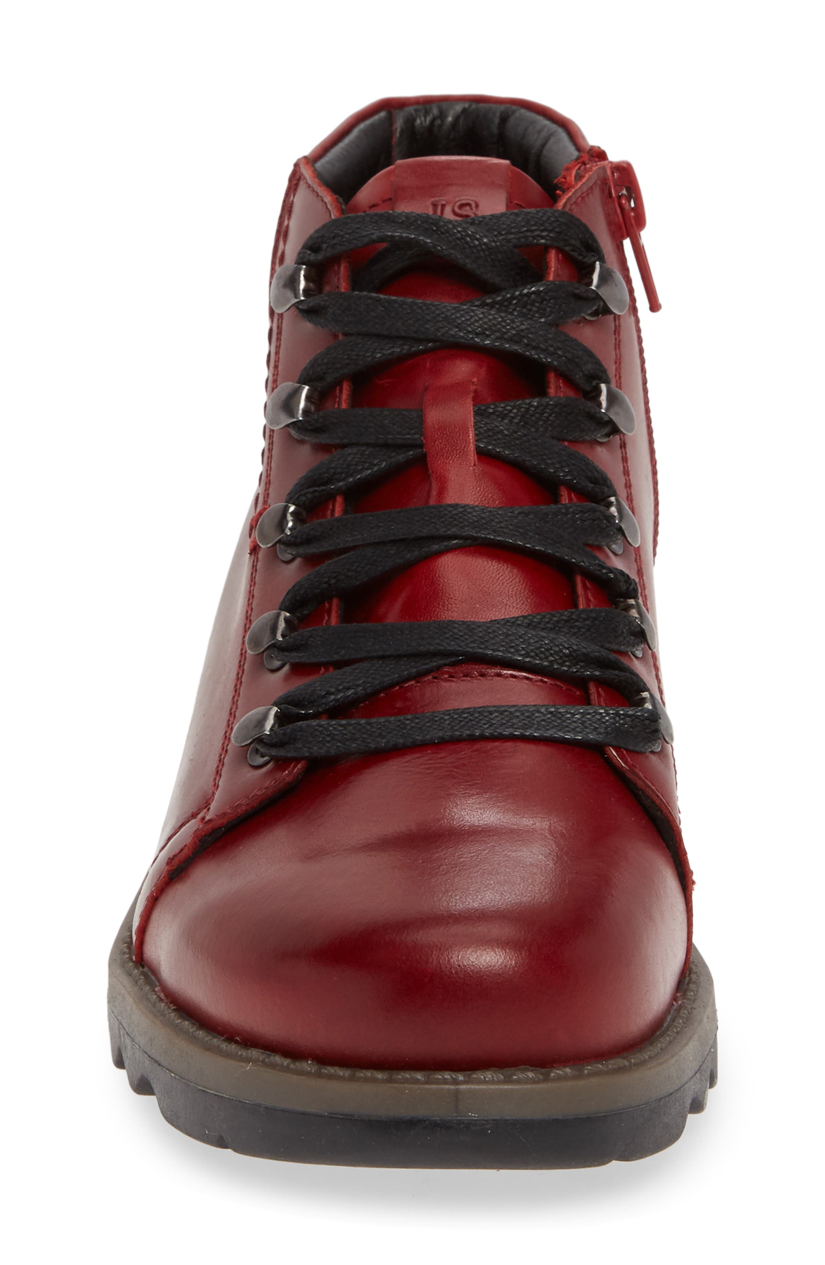 Lina 09 Bootie, Alternate, color, HIBISCUS LEATHER