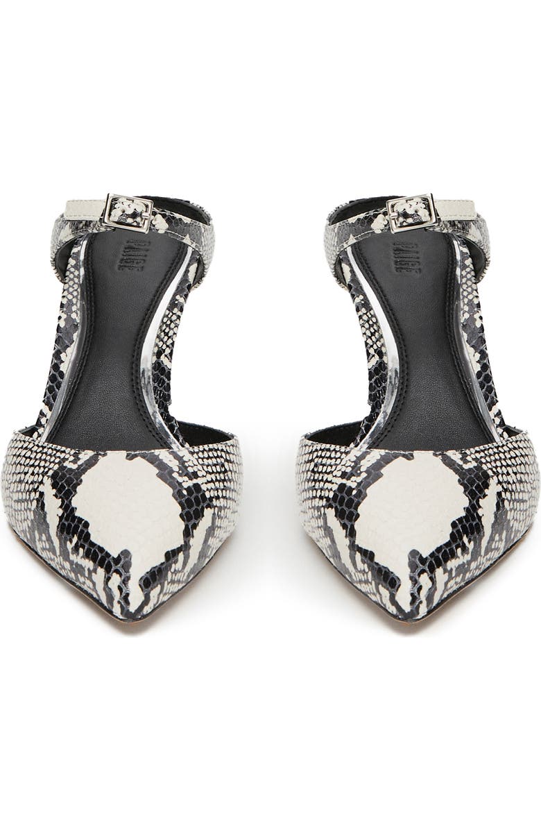 PAIGE Preston Pointed Toe Mule, Alternate, color, Natural Multi