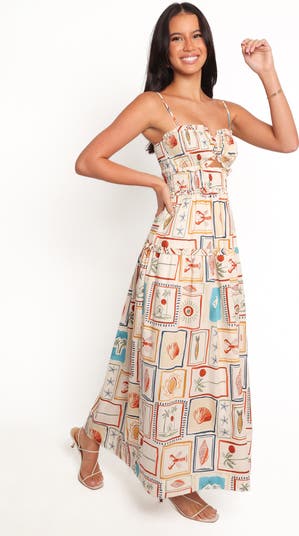 Hana Cotton Maxi Sundress