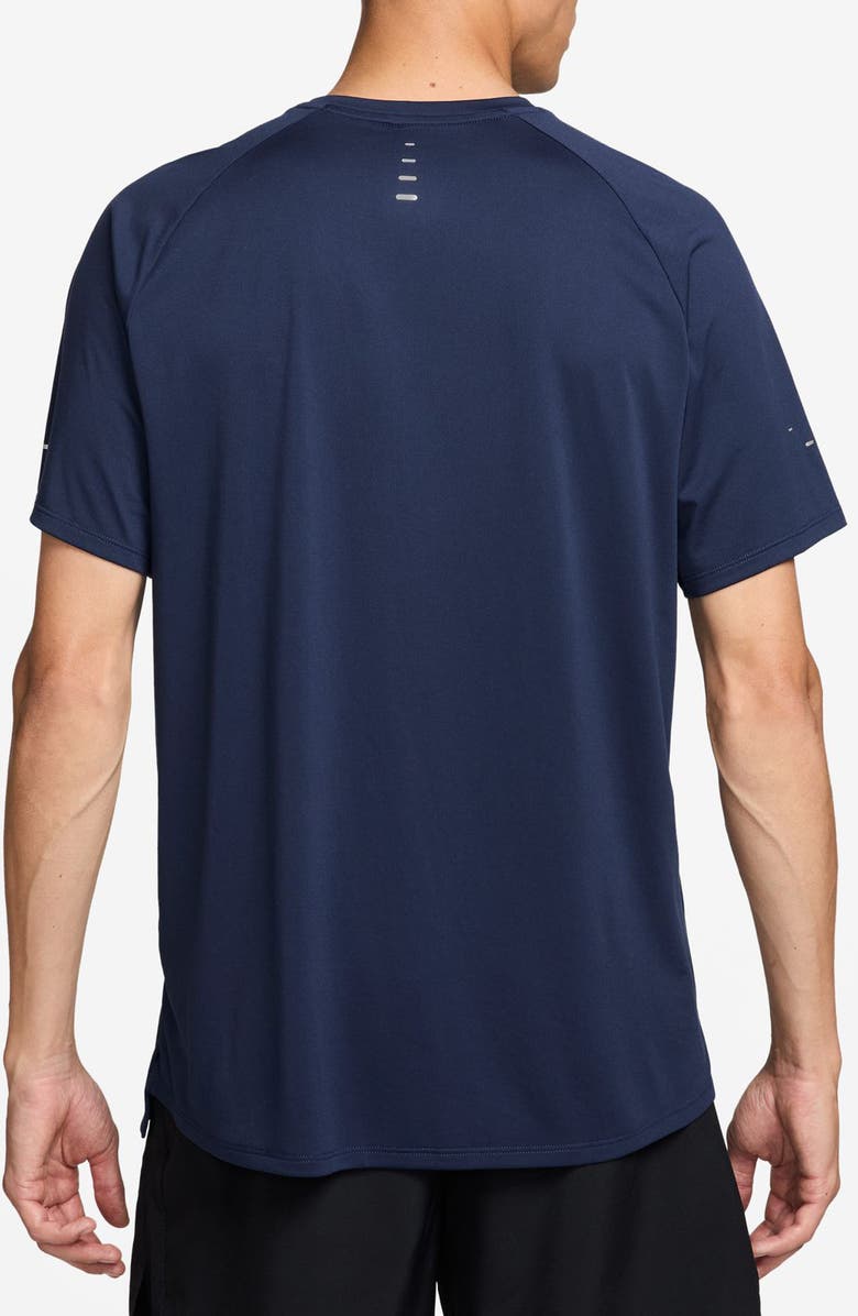 Nike Stride Dri-FIT ADV Running T-Shirt, Alternate, color, Midnight Navy
