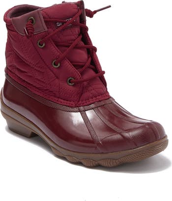 syren gulf quilted nylon duck boot