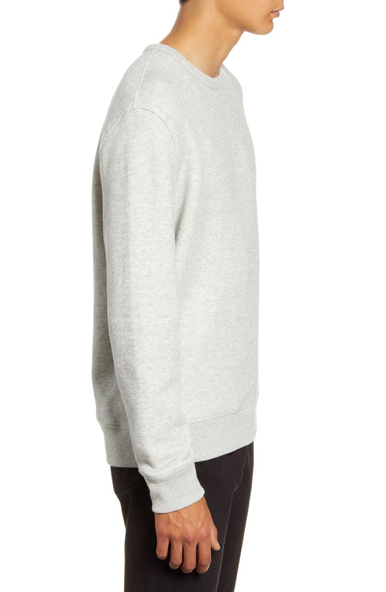 Vince Slim Fit Crewneck Cotton Sweatshirt, Alternate, color, 