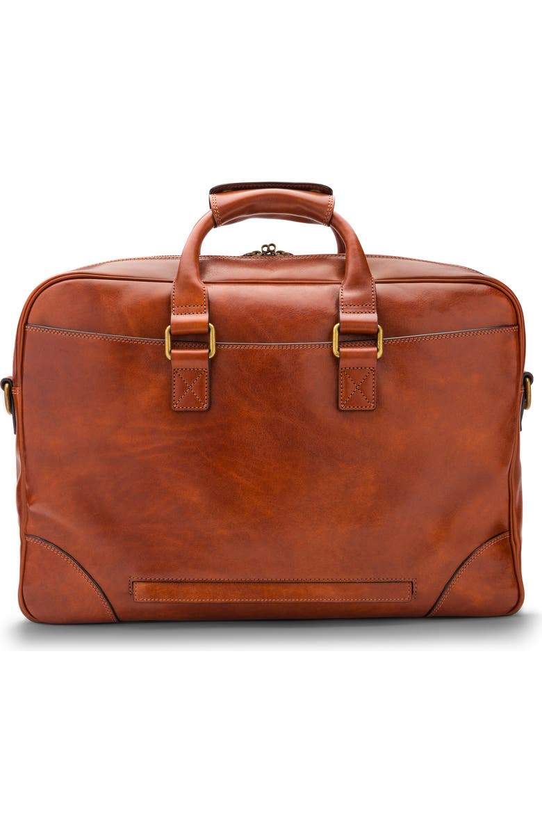 Bosca Leather Double Gusset Briefcase, Alternate, color,