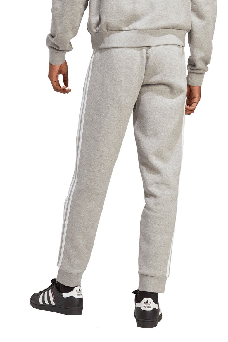 Adicolor 3-Stripes French Terry Joggers, Alternate, color, MEDIUM GREY HEATHER