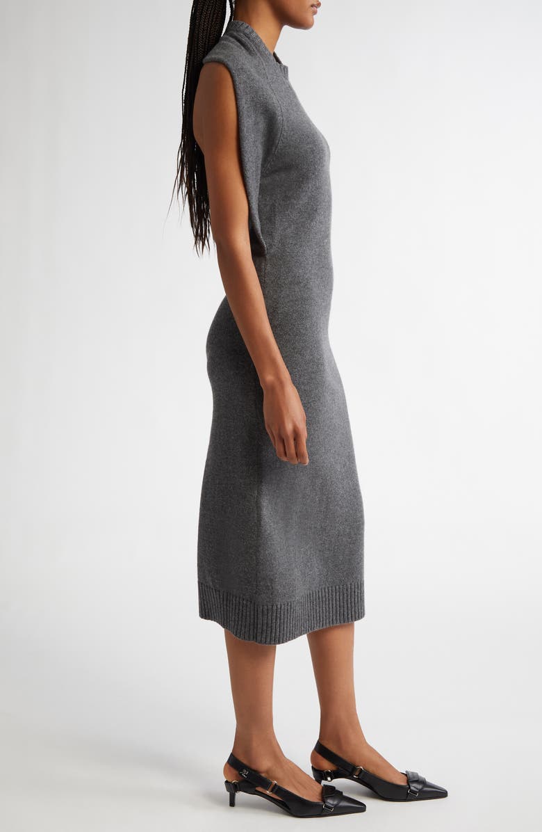 Courrèges Halter Lambswool Sweater Dress, Alternate, color,